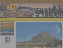 Tablet Screenshot of lks.co.za