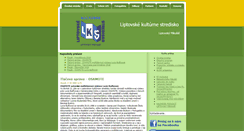 Desktop Screenshot of lks.sk