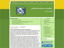 Tablet Screenshot of lks.sk